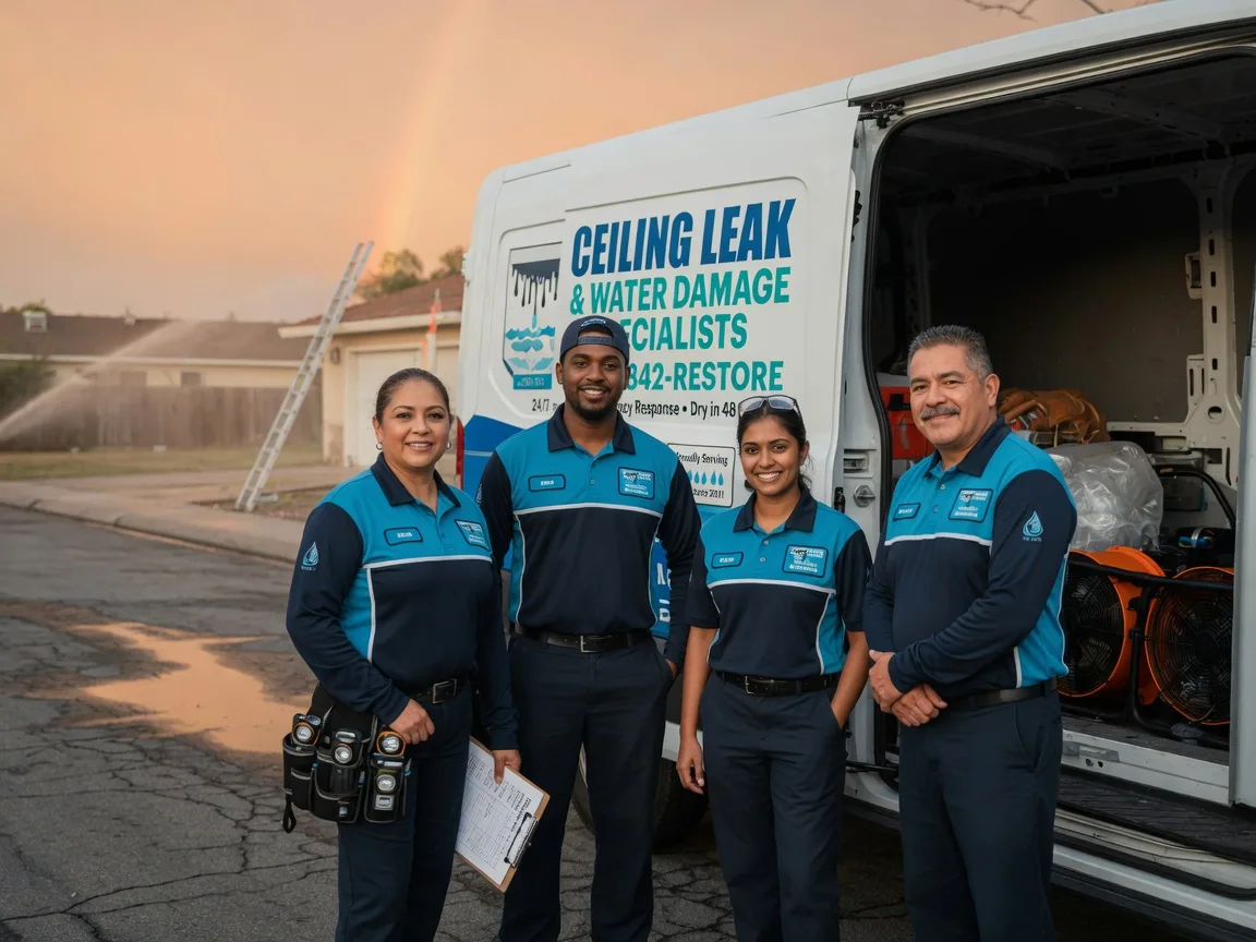 Ceiling Leak Cleanup company in Jackson Center, OH